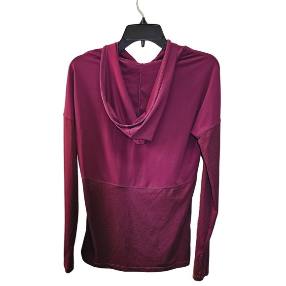 Fabletics Cashel Hoodie - Maroon New with Tags - Picture 3 of 5